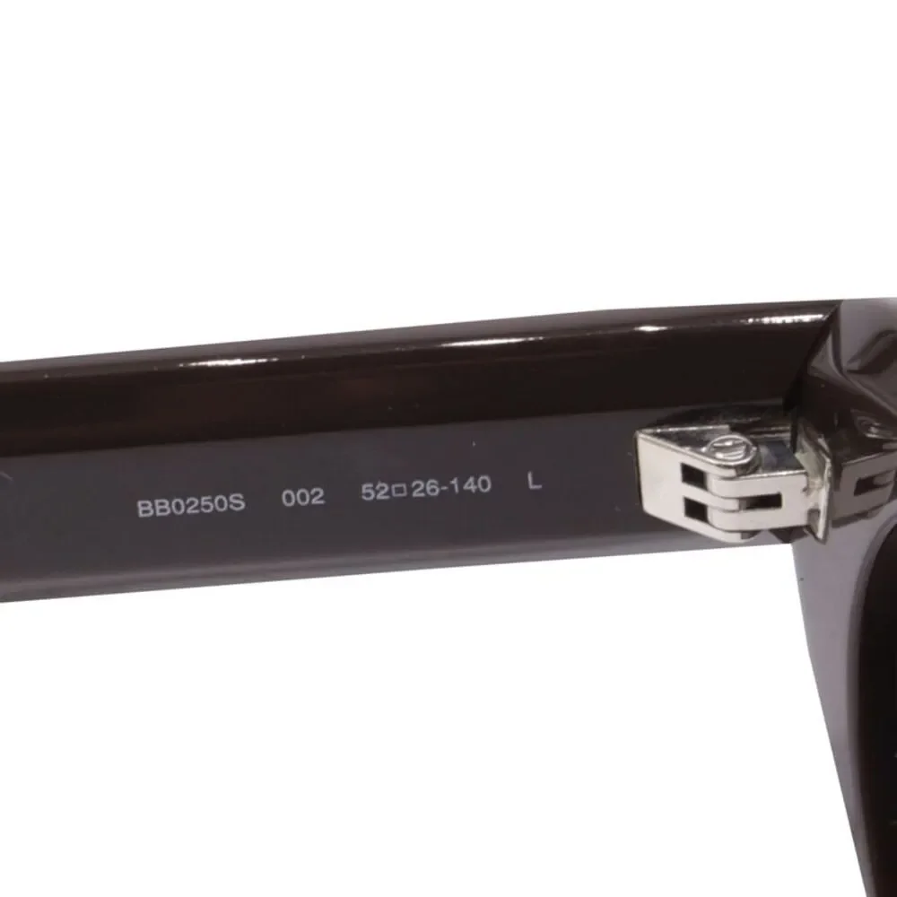 Balenciaga BB Monogram Oval Sunglasses in Brown Acetate